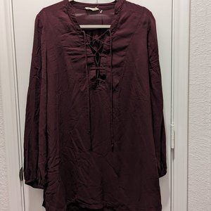 Women's Maroon Tunic